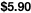 $5.90