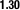 1.30